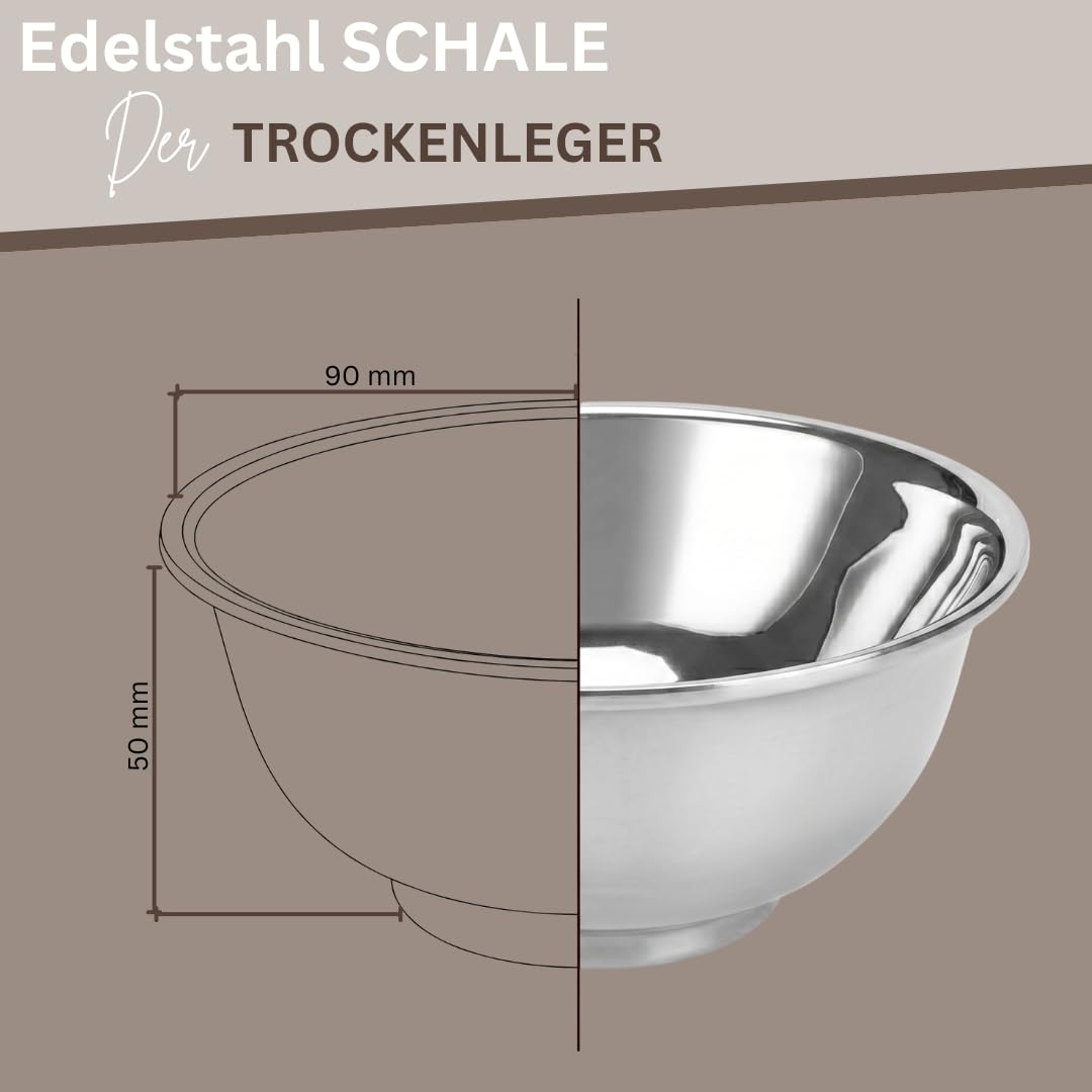 Rasierset Für Manner - Sicherheitsrasierer, Ständer, Schale, Rasierseife, Deo Mouse Creme, Echthaar