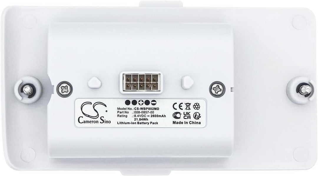TCTK Akku 2600mAh Kompatibel mit [Welch-Allyn] 802LTON, 802LTRN, Propaq LT, PROPAQ-LT, Protocol Prop
