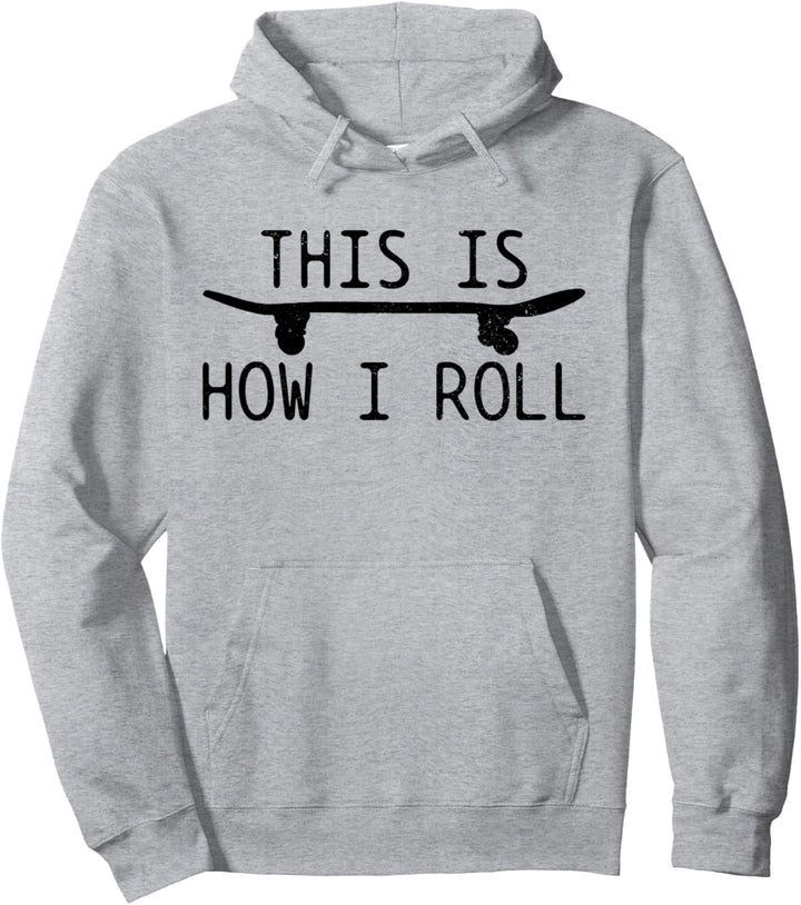 Skateboard Skating Skater Lustig Geschenk Pullover Hoodie