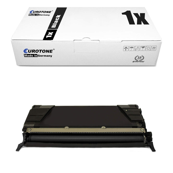 Eurotone Toner SCHWARZ ersetzt C746H1KG XXL für Lexmark C746 C748 DN DTN N DE DTE E