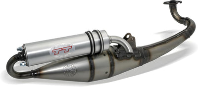 Auspuffanlage LeoVince Komplettanlage HAND MADE TT, Aluminium, mit Zulassung für Aprilia SR Stealth/