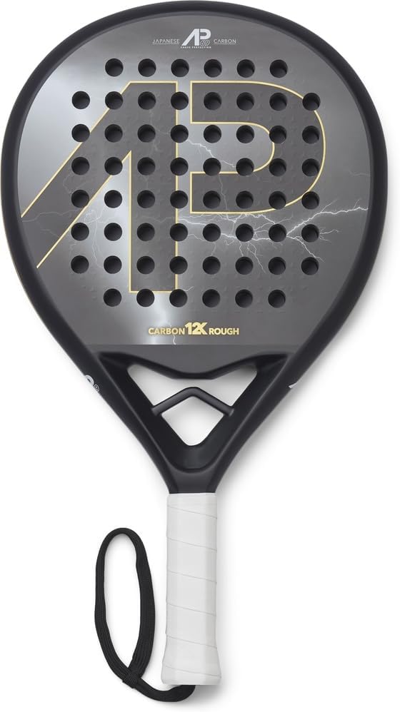 Padelschläger Paddel Tennisschläger | Expert | 100% Carbon-Schicht, Semi-Soft, langlebig, Indoor & O