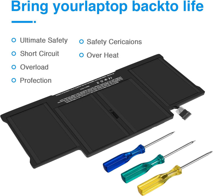 A1405 Laptop Akku für Mac Book Air 13 Zoll A1369 (Ende 2010 Mitte 2011 Version) A1466 (Mitte 2012 Mi