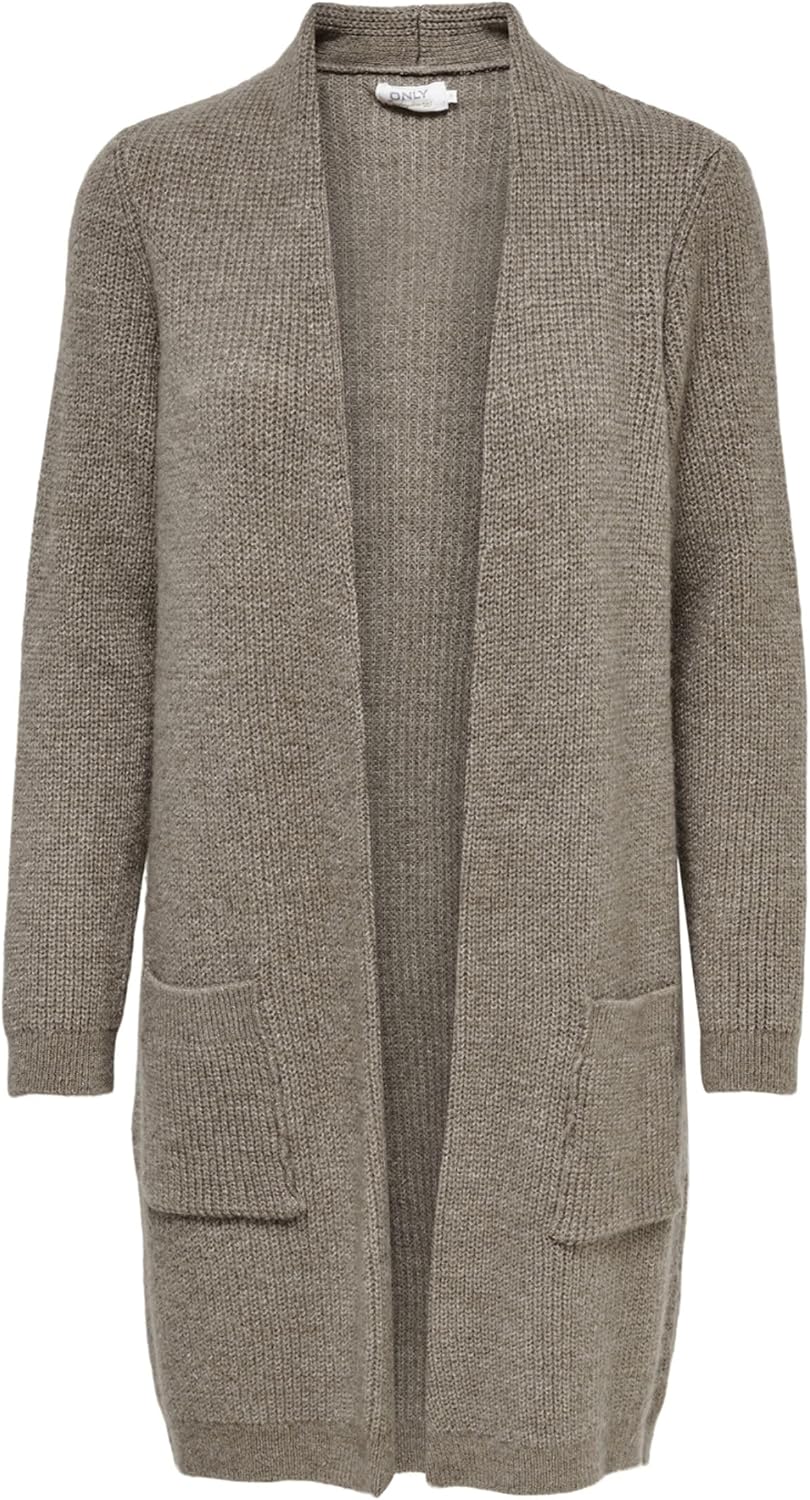 Only Damen Pullover 15179815, Caribou/Detail:w Melange