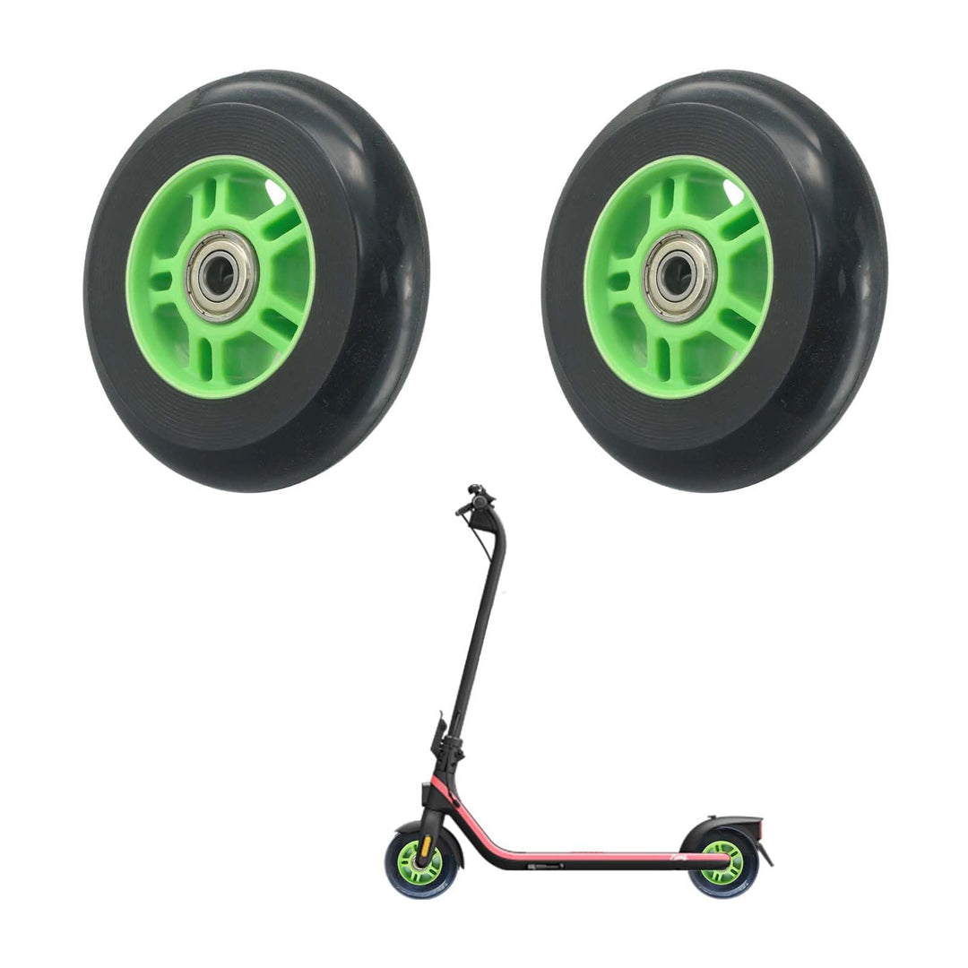 2 Stück Ersatzrollen, 100 mm Ersatzräder für Scooter, Ersatzräder für Roller mit Rädern, Stunt-Scoot