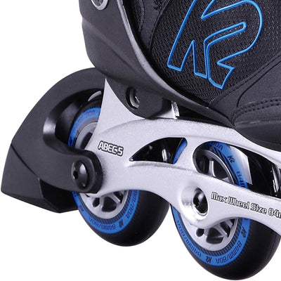 K2 Herren Velocity 84 Boa M Inline Skates EU: 44.5 (UK: 10 / US: 11) Black - Blue, EU: 44.5 (UK: 10