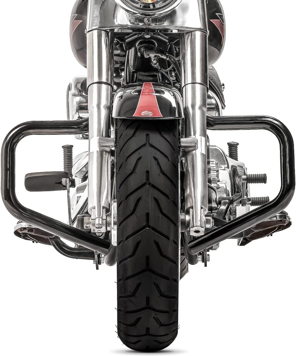 Sturzbügel Mustache für Harley Davidson Softail 2000-2017 schwarz