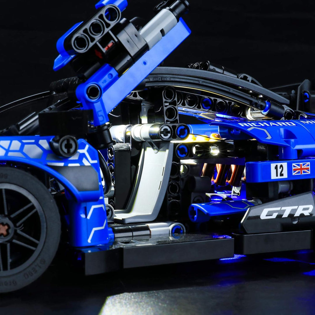 Lightailing Licht-Set Für (Technic McLaren Senna GTR) Modell - LED Licht-Set Kompatibel Mit Lego 421