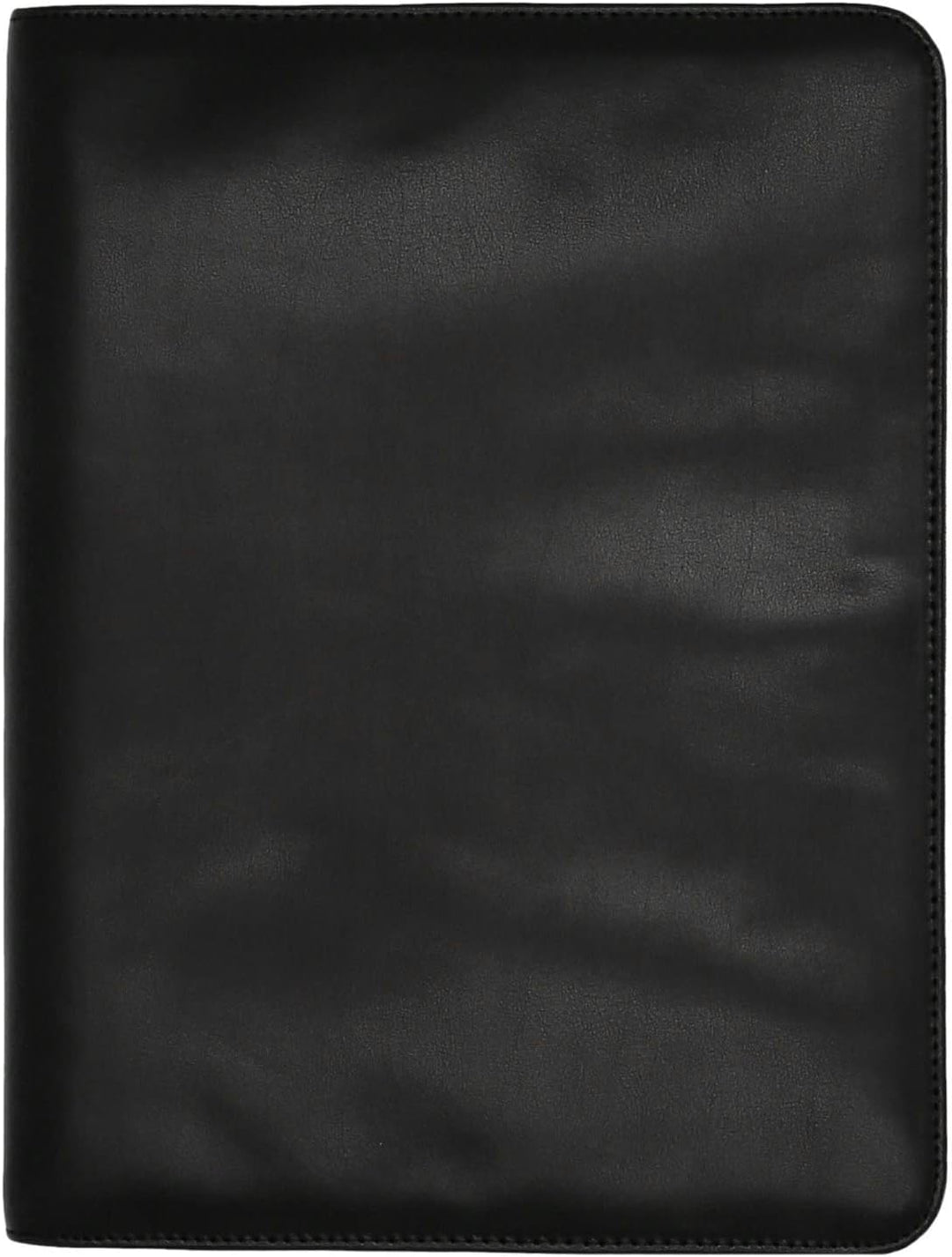 Dermata Schreibmappe A4 aus Rindleder 36,5 cm schwarz