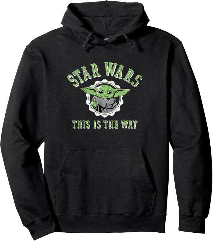 Star Wars The Mandalorian Varsity Child Pullover Hoodie