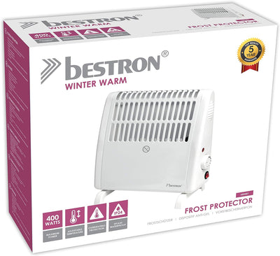 Bestron elektrischer Frostwächter, Frostschutzgerät mit variablen Thermostat und Abschaltautomatik,