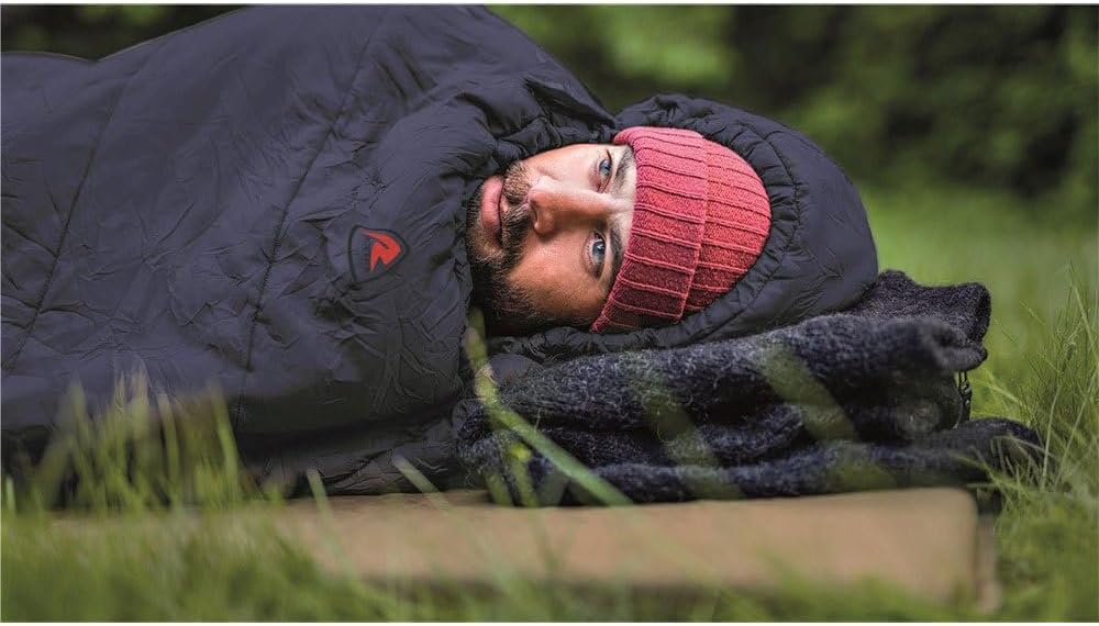 Robens Unisex – Erwachsene Moraine Schlafsack, Braun, 220 x 85 x 53 cm