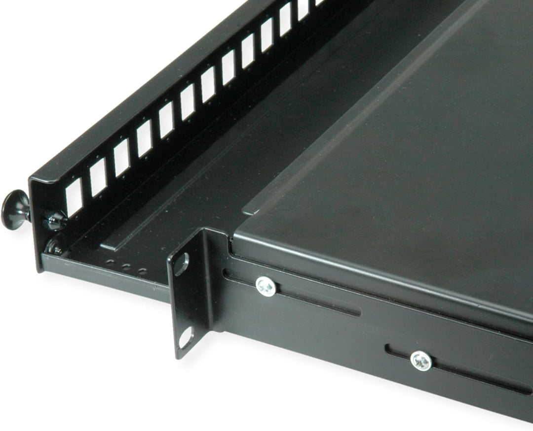 VALUE 19"-Spleissbox leer 1 HE, ausziehbar, 24x SC SX/LC DX