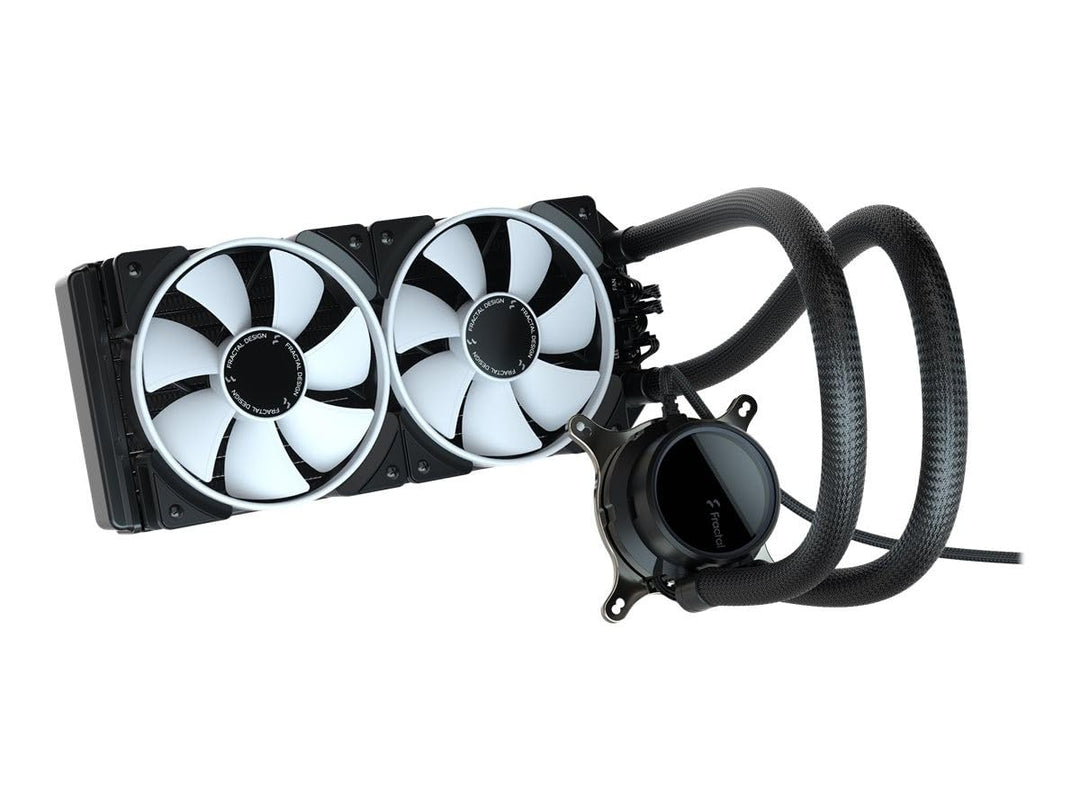 Fractal Design Celsius+ S24 Prisma PWM ARGB 240mm Silent Performance Slim Radiator AIO CPU Wasserküh
