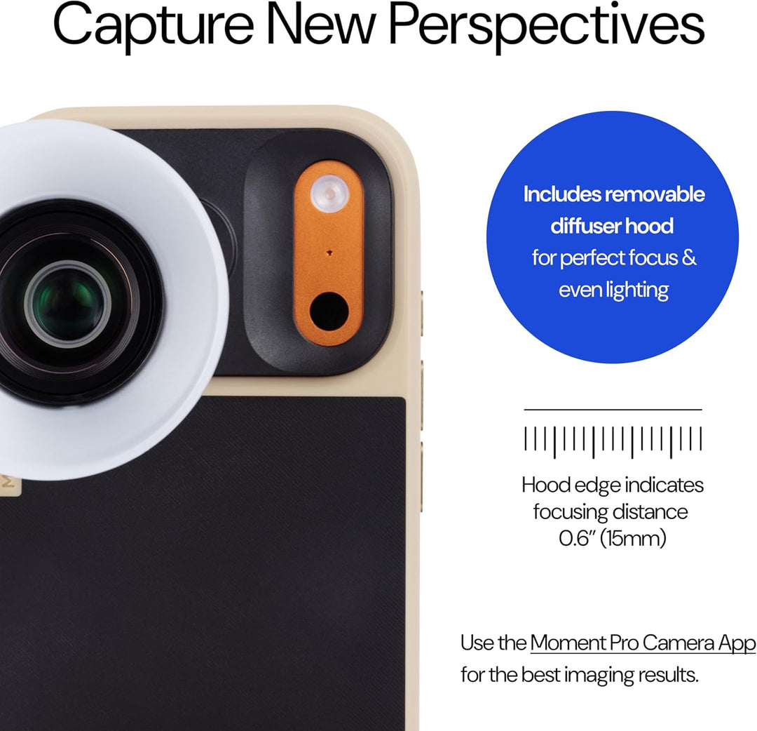 Moment 10x Macro Lens – T-Series & M-Series Mobile Lens for iPhone, Pixel & Galaxy – Capture Extreme