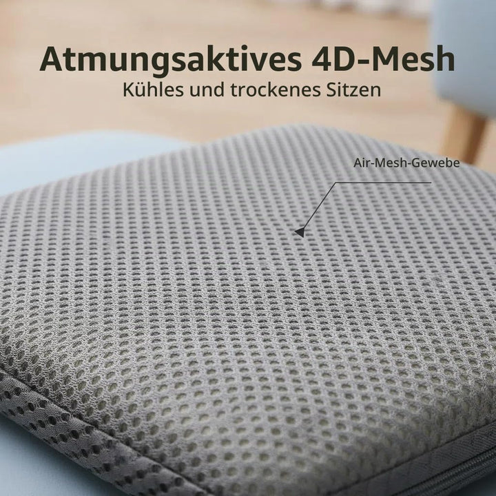 Sitzkissen Für Duschstuhl, Duschsitzkissen mit Haken, Badewannenkissen Für Senioren und Behinderte,