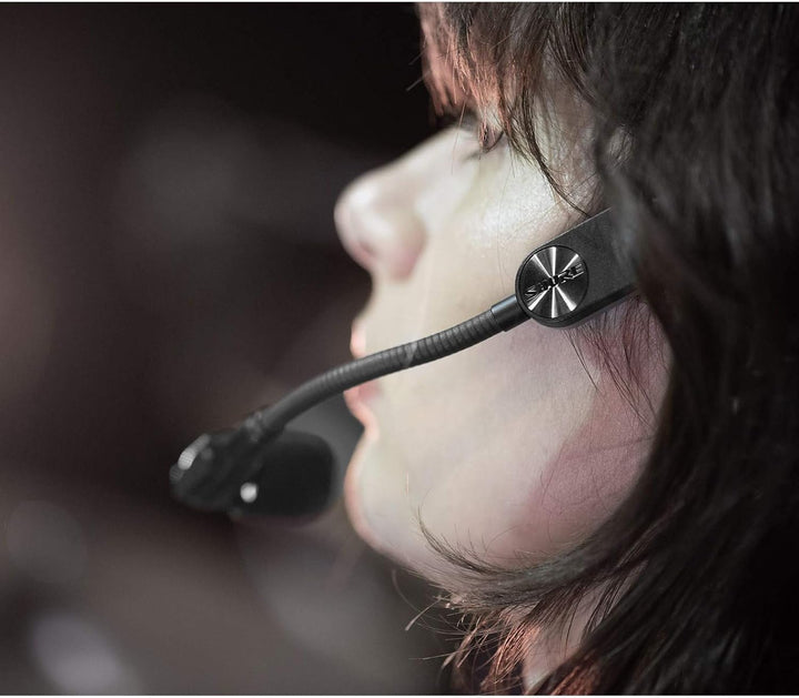 Shure SM35-TQG kabelloses Performance Headset-Kondensatormikrofon, inkl. Windschutz mit Snap-Fit Hal