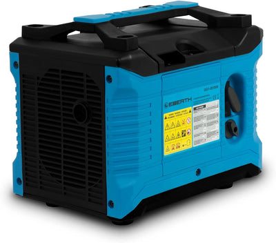 EBERTH 1000 Watt Inverter Stromerzeuger leise, Notstromaggregat mit 2 PS Benzinmotor, 4-Takt, Stromg