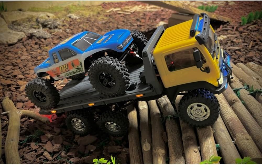 Absima CR18P Tow Truck 6x6 1:18 Brushless RC Truck Elektro Crawler 6WD RTR 2.4GHz