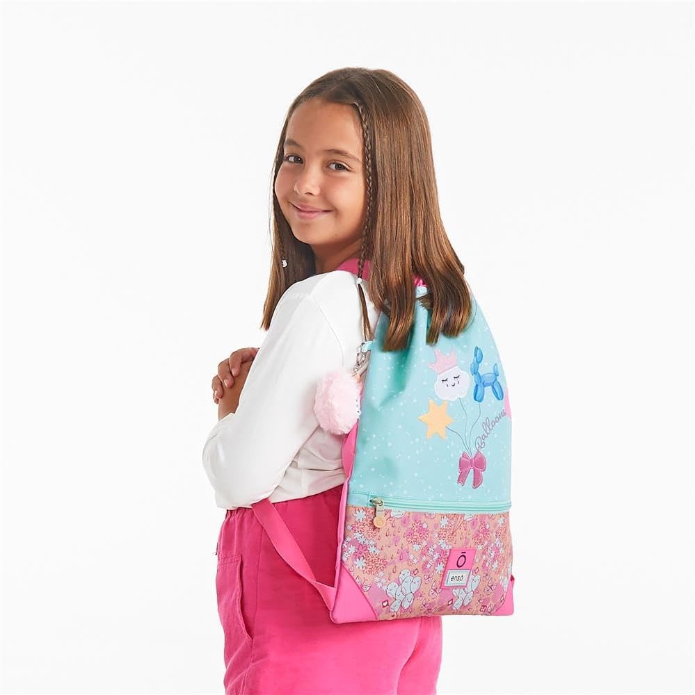Enso Balloons Rucksack, Mehrfarbig, 35 x 46 cm, Polyester, bunt, Talla única, Rucksack Sack