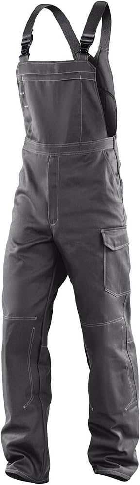 KÜBLER Workwear KÜBLER ORGANIQ Arbeits-Latzhose anthrazit 64 Anthrazit, 64 Anthrazit