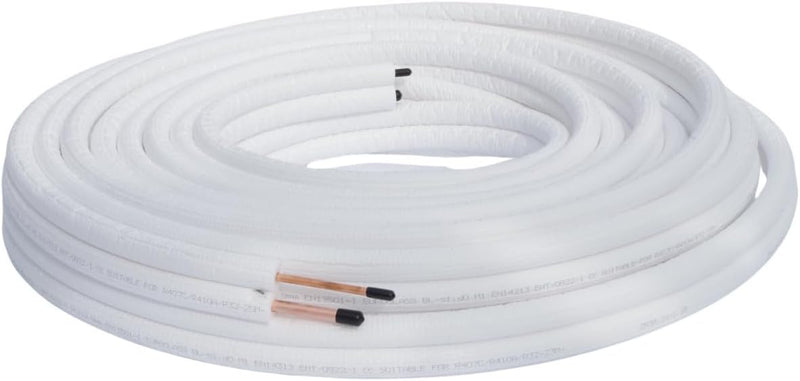 Kolor Kältemittelleitung Kupferrohr 1/4" 3/8" 1m bis 25m Klimaanlage Wärmepumpe R32 R410A R470C Kupf