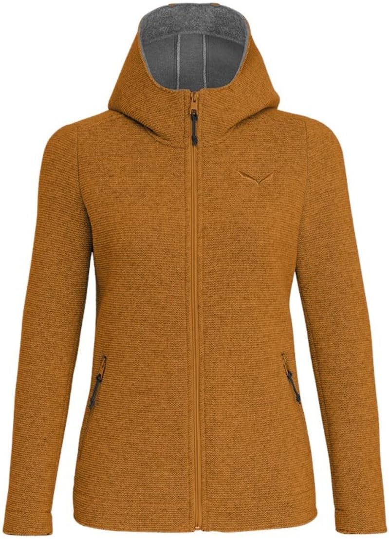 Salewa Damen Sarner 2l Wo W Fz Hdy Sweatshirts 36 Braun, 36 Braun