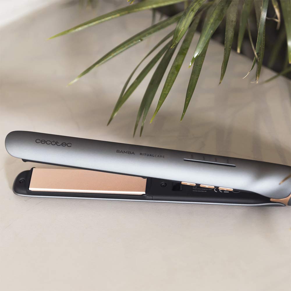 Cecotec Haarglätter mit Keratin- und Arganölbeschichtung RitualCare 880 Hidraprotect Tourmaline. Ion