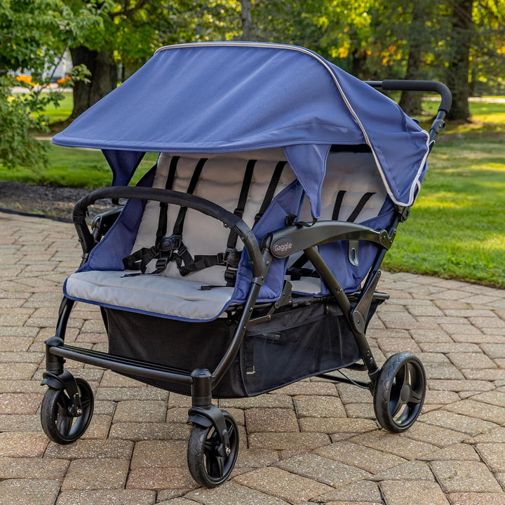 Gaggle By Foundations Odyssey 4-Sitzer-Vierlingskinderwagen, 4-Sitzer-Kinderwagen für die Kindertage