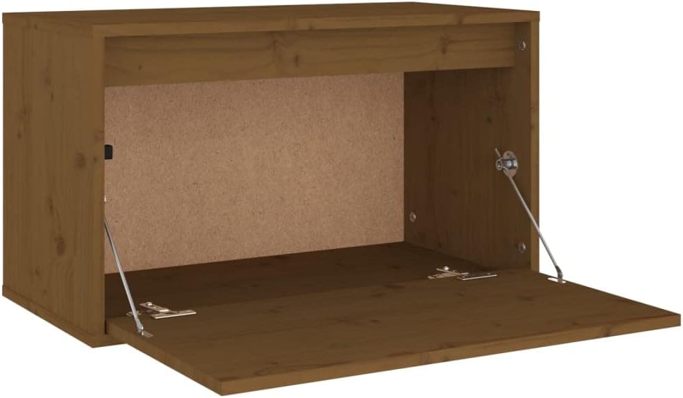 WIFESE 60x30x35 cm Wandschrank TV Schrank Hängeschrank Nachttische TV Board Hängende Nachtkommode fü