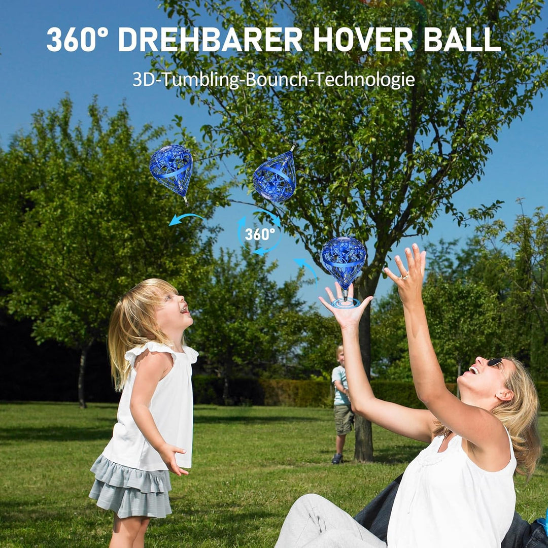 360°-Flip Hover Fliegender Ball Für Kinder und Erwachsene, Federbelastetes Flugball Spielzeug & Magi