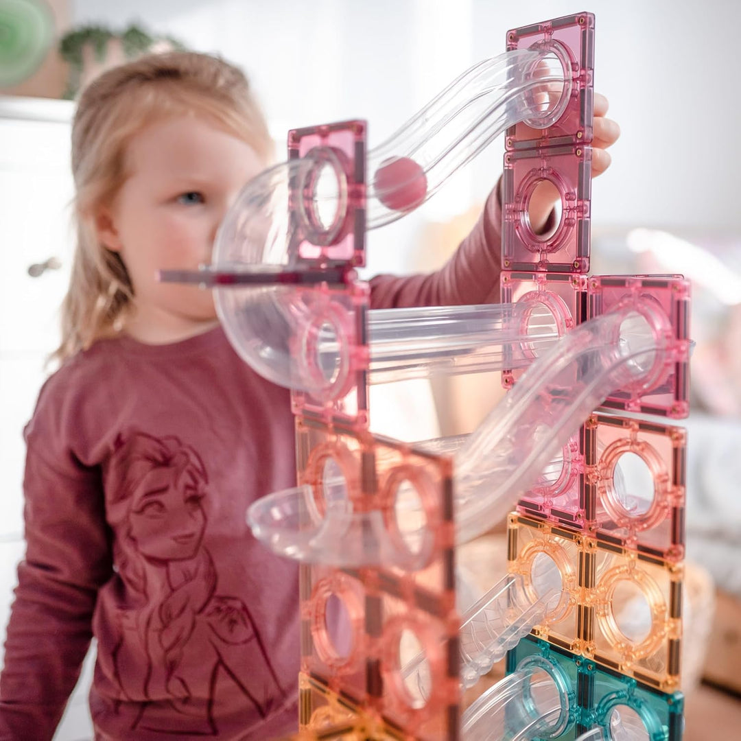 CONNETIX Magnetbausteine Pastell Kugelpack, 16 Stück