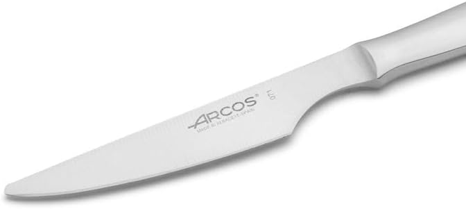 Arcos 378200 Table Messer - Steakmesser Set 6 Stück (6 Messer) - Monoblock aus einem Stück Edelstahl
