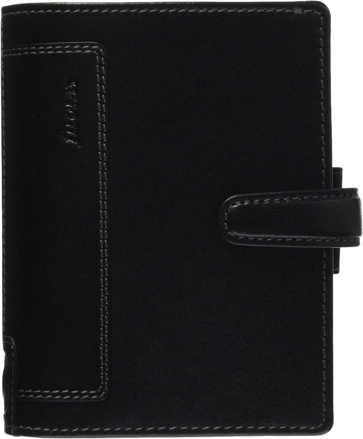 Filofax 25115 Pocket Holborn,1 Woche / 2 Seiten - multilingual, schwarz