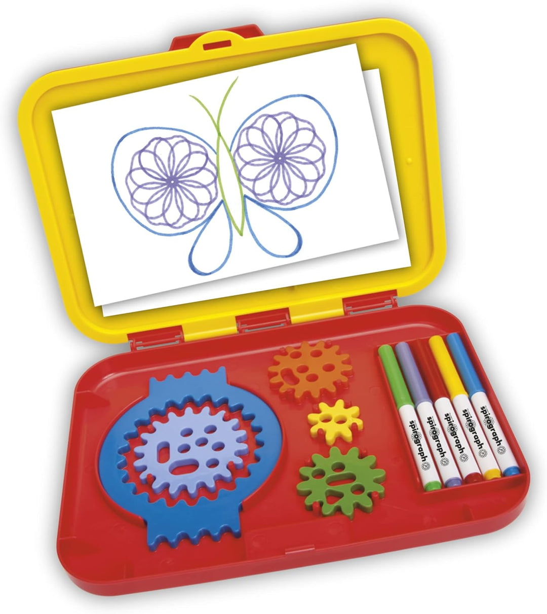 Silverlit - Spirograph Junior, einfach und verspielt, kreatives Hobby, zum Mitnehmen, ab 3 Jahren, 1