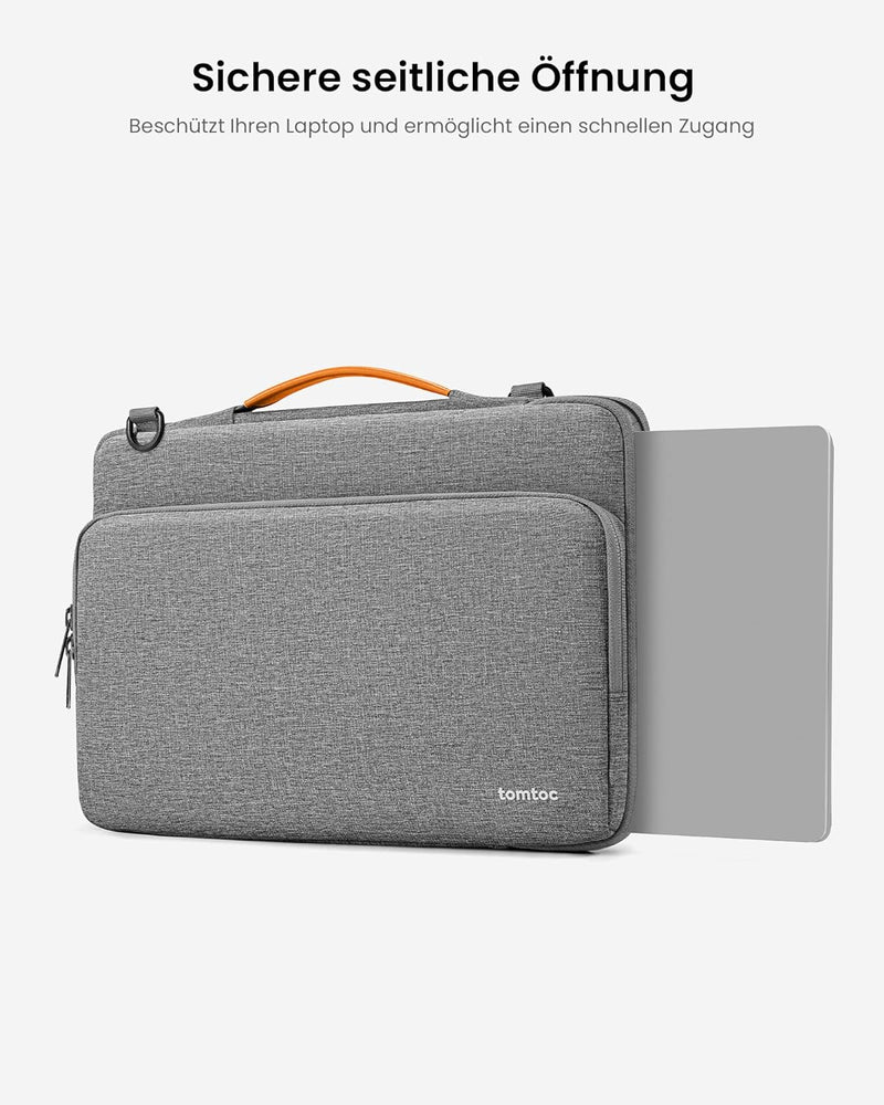 tomtoc 360° Laptop Tasche Hülle für 13 Zoll MacBook Air M2/A2681 M1/A2337 2022-2018, 13-Zoll MacBook