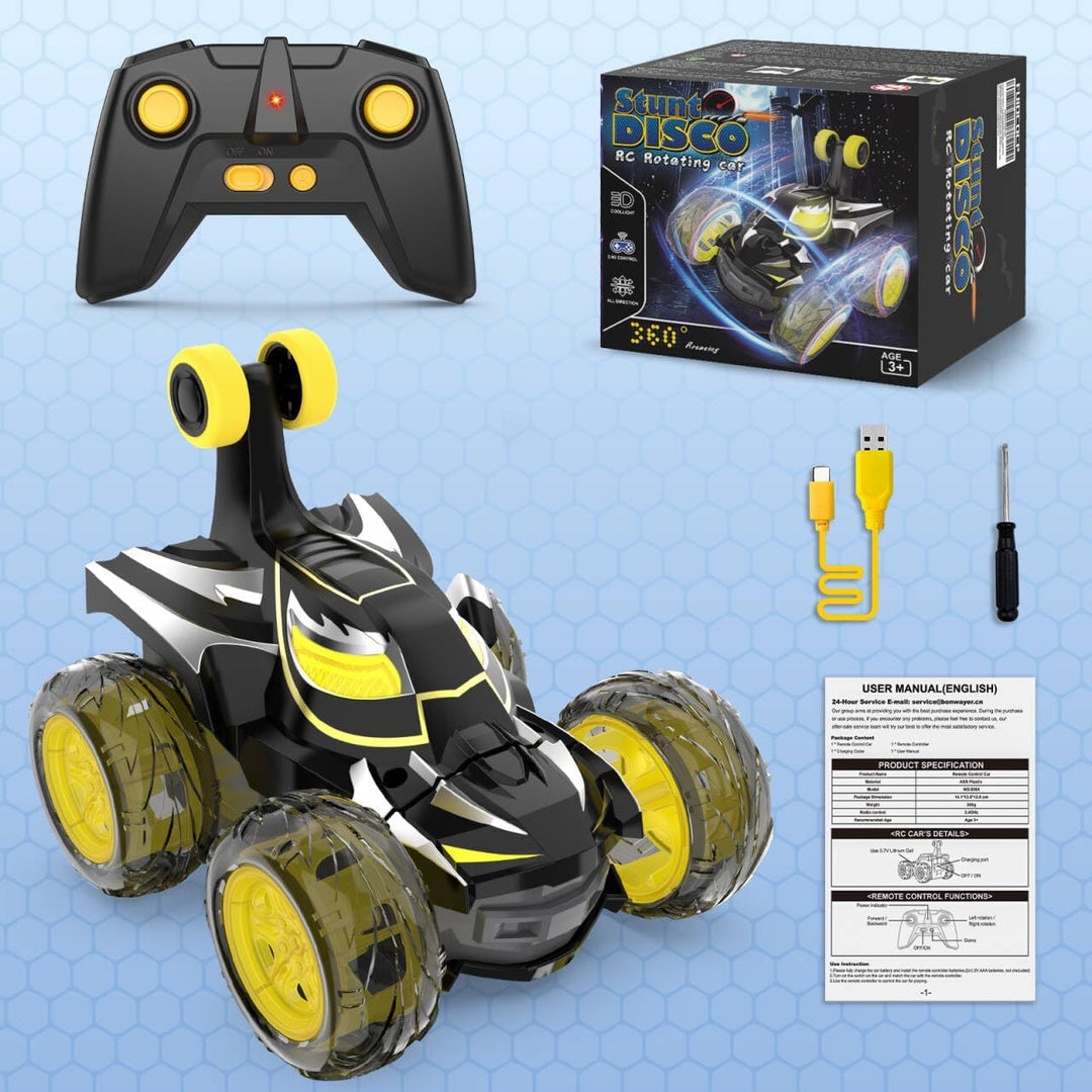 Ferngesteuertes Auto für Kinder 3 4 5 6 7 8 9 10 Jahre, 2,4 GHz Bat RC Autos mit Fernbedienung Monst