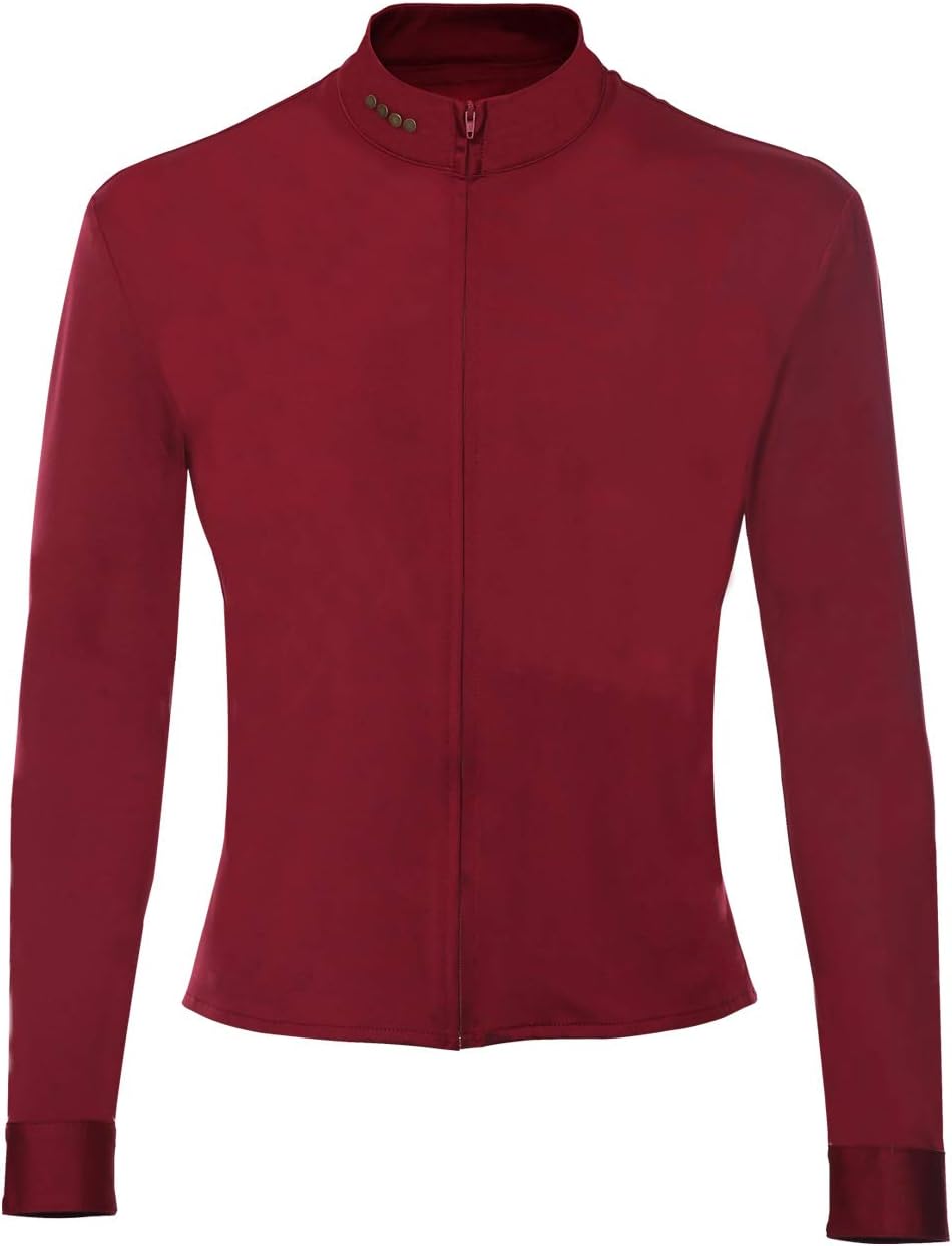 Fortunezone Generations Captain Jean-Luc Picard Cosplay Kostüm Jacke Herren XL Schwarz, XL Schwarz
