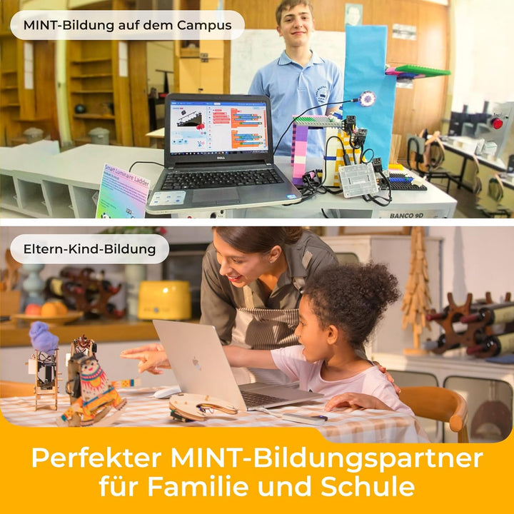 Makeblock NextMaker STEM Spielzeug (Kasten 1-3), Pädagogisches Kodierspielzeug Kit, Science Kit für