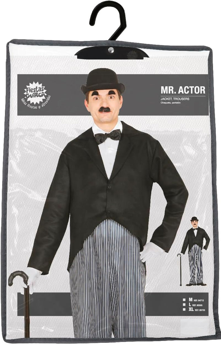 Fiestas Guirca Kostüm Mann Schauspieler Gentleman grÖsse l, L