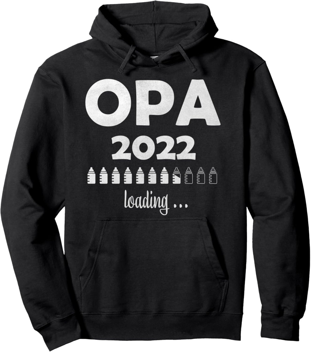 Zukünftiger Opa 2022 Schwangerschaft Werdender Opa Pullover Hoodie