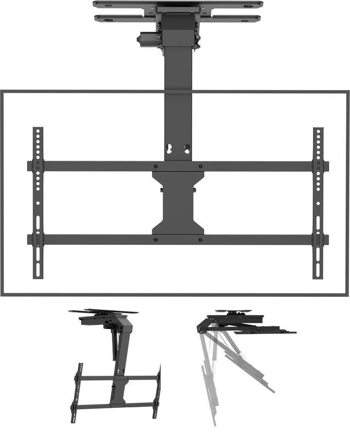 Xantron DEHA-800EXL-Roto TV Deckenhalterung elektrisch, klappbar & schwenkbar/Fernseher Deckenhalter
