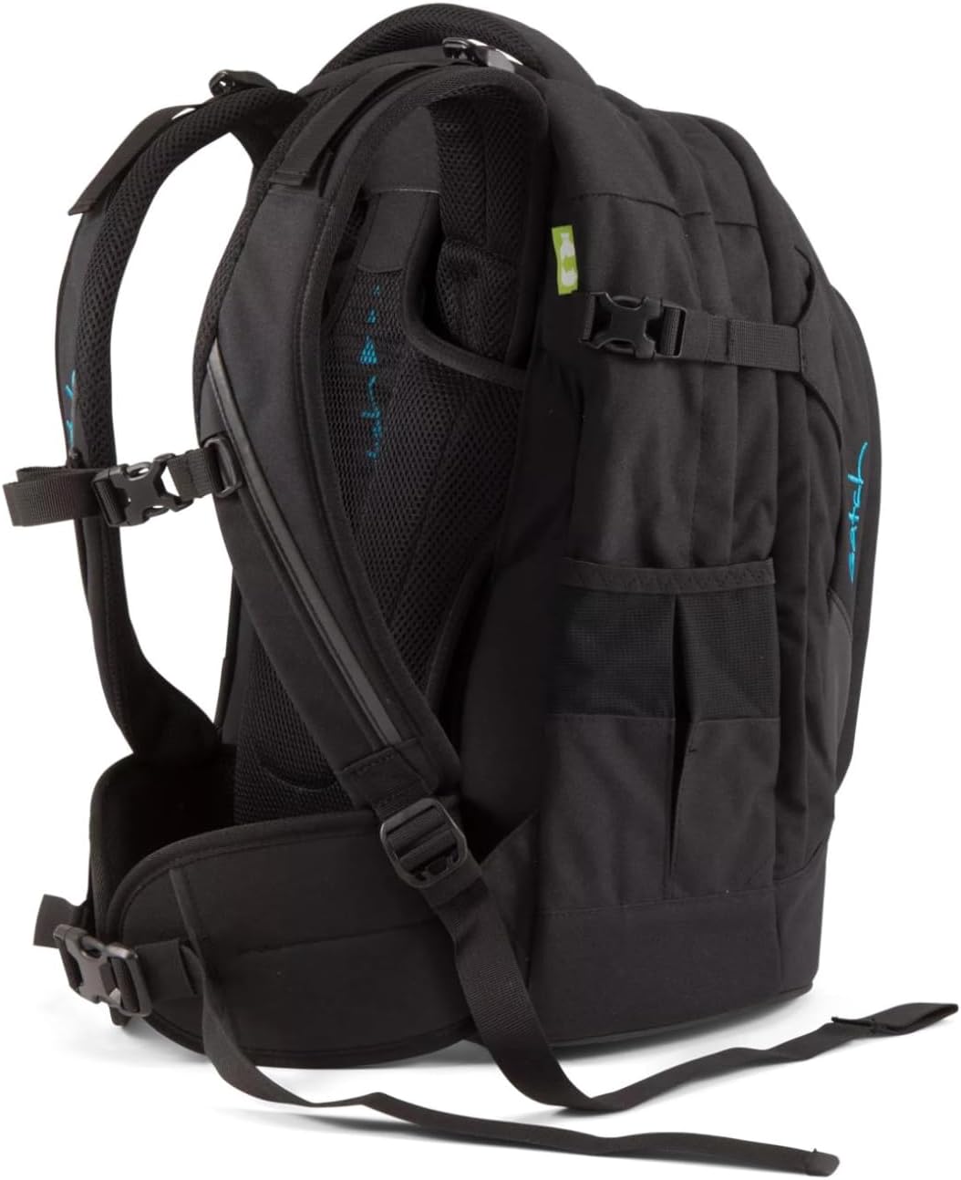 Satch Pack ab 5. Klasse ergonomisch 30L Stauraum standfest Organisationstalent 45 cm Black Bounce, 4