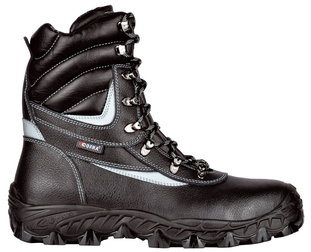 Cofra FW100-000.W44 NEW RODANO S3 SRC Sicherheitsstiefel, Schwarz, Grösse 44 44 EU, 44 EU