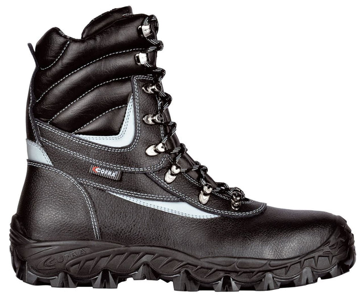 Cofra FW100-000.W44 NEW RODANO S3 SRC Sicherheitsstiefel, Schwarz, Grösse 44 44 EU, 44 EU