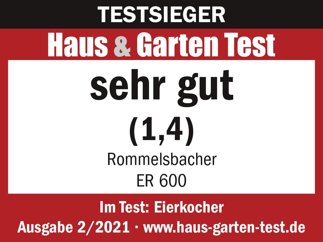 Rommelsbacher ER 600 Eierkocher, 400,