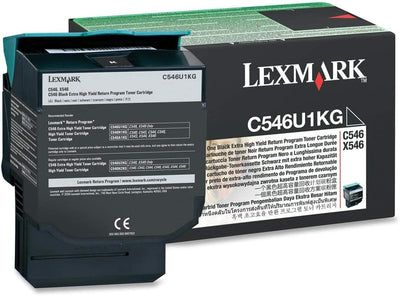 Lexmark Original C546U1KG / , Premium Drucker-Kartusche , Schwarz, 8000 Seiten