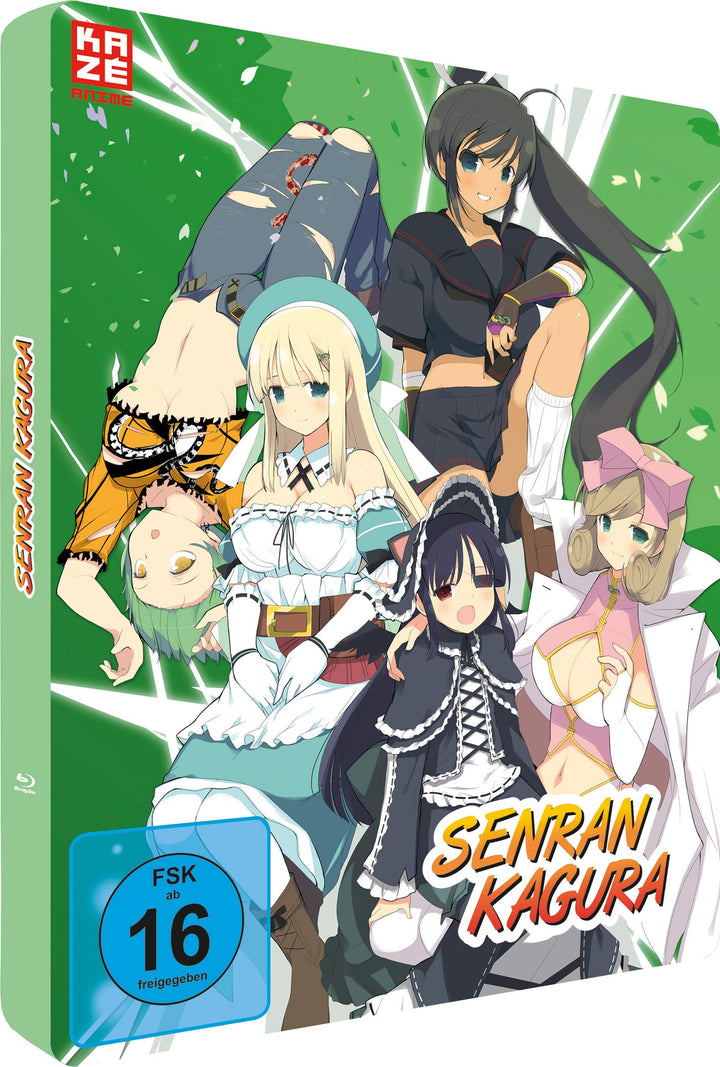 Senran Kagura - Gesamtausgabe - [Blu-ray] Steelcase Edition, Blu-ray