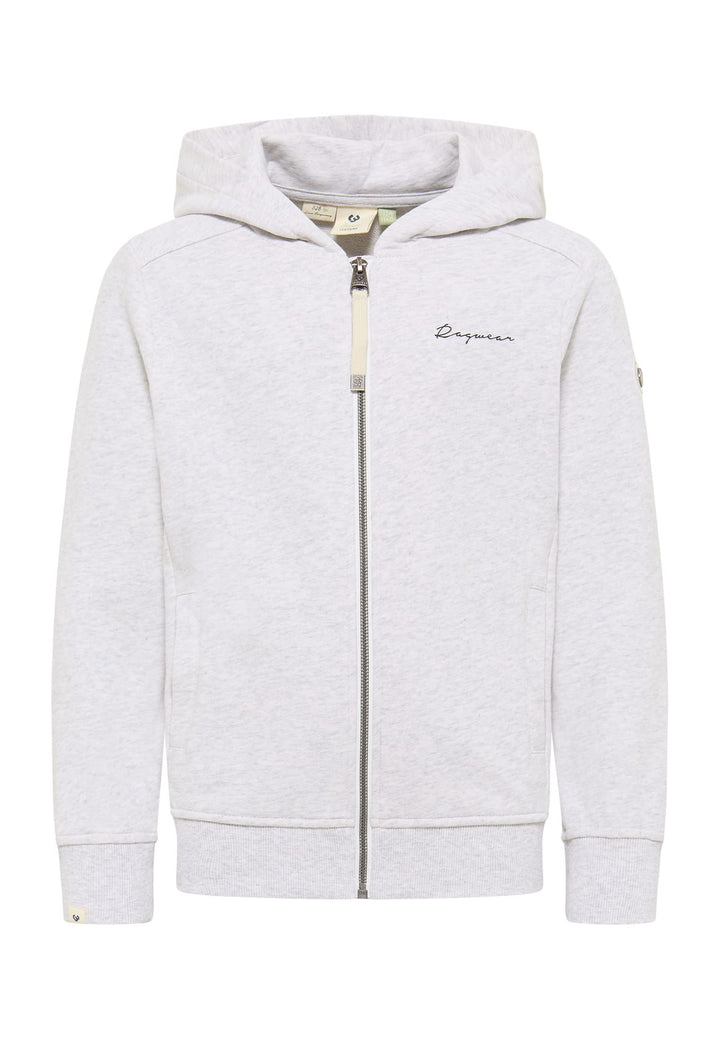 Ragwear Mädchen Sweatjacke oder Hose THEA ZIP ORGANIC Sweatshirt mit Kapuze und Reissverschluss Über