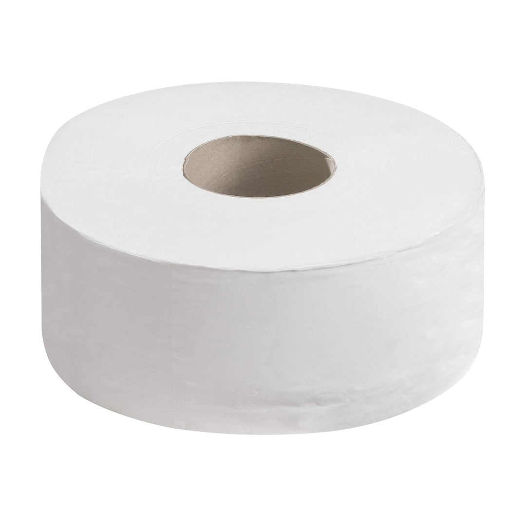 Kleenex Jumbo Toilettenpapierrolle 8570 – 6 Rollen mit je 500 weissen, 2-lagigen Blättern